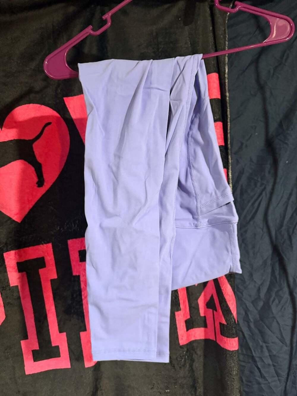 Sunzel Purple High Waisted Yoga Leggings with Pockets